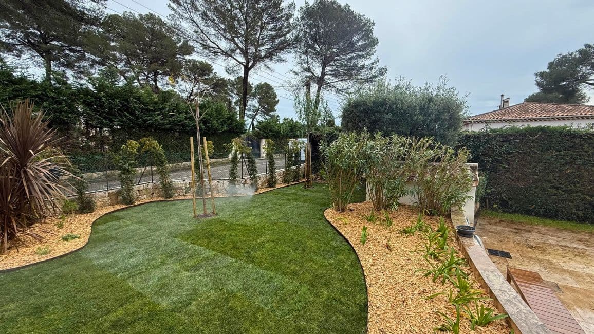 Projet de jardin après notre intervention